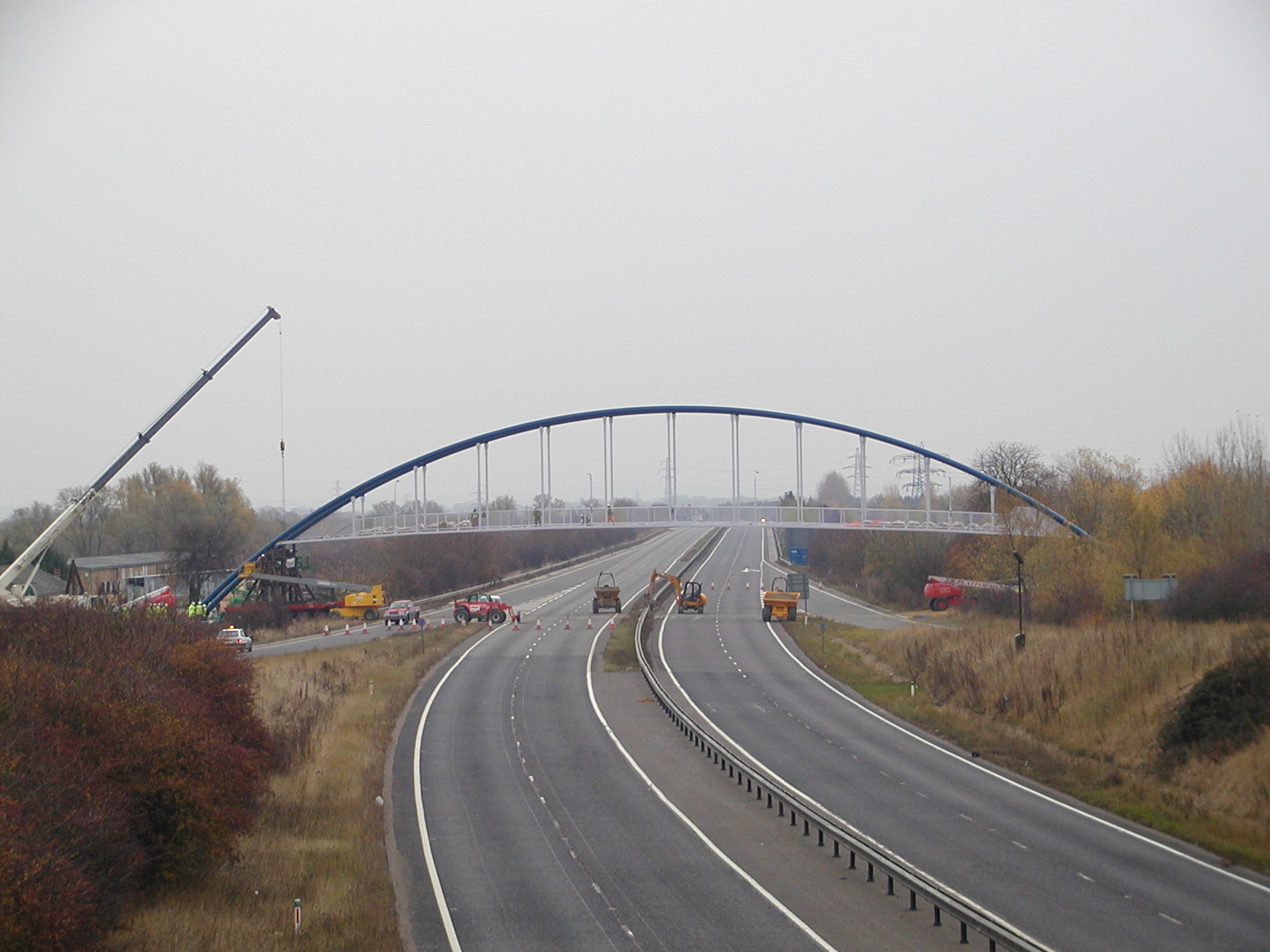 The Bridge in Place 