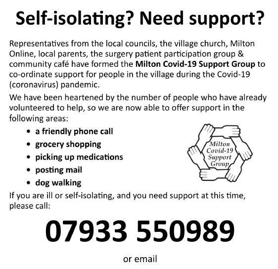 Covid19 Support Flyer A5 Two Up