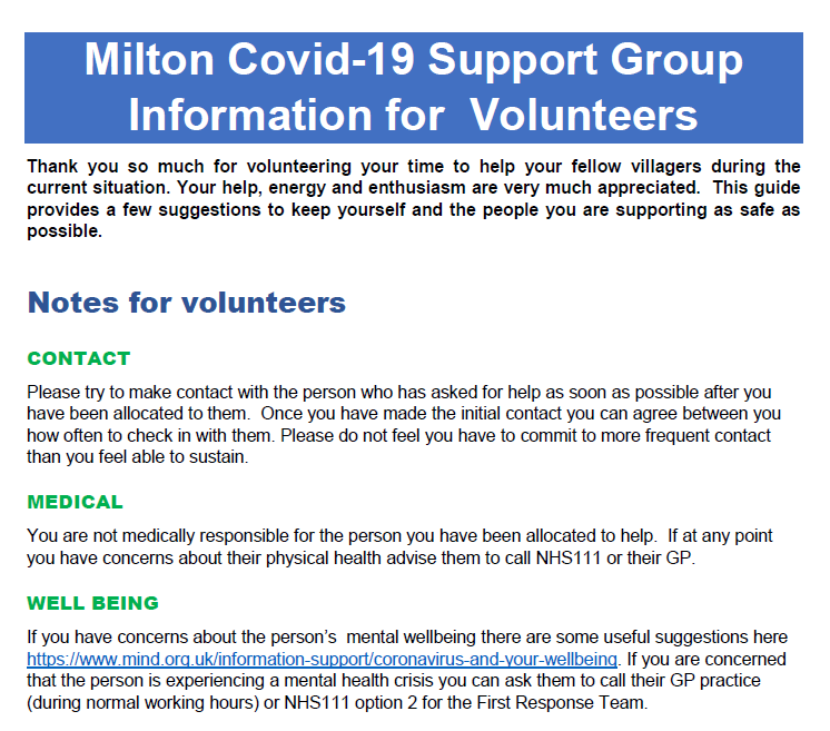 Information For Volunteers V5 020320