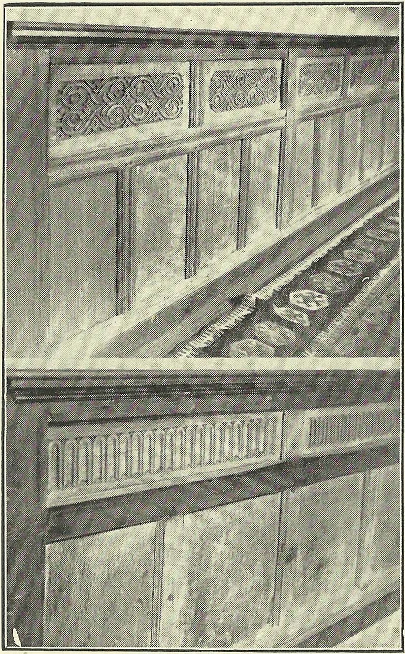 Panelling in Milton House 