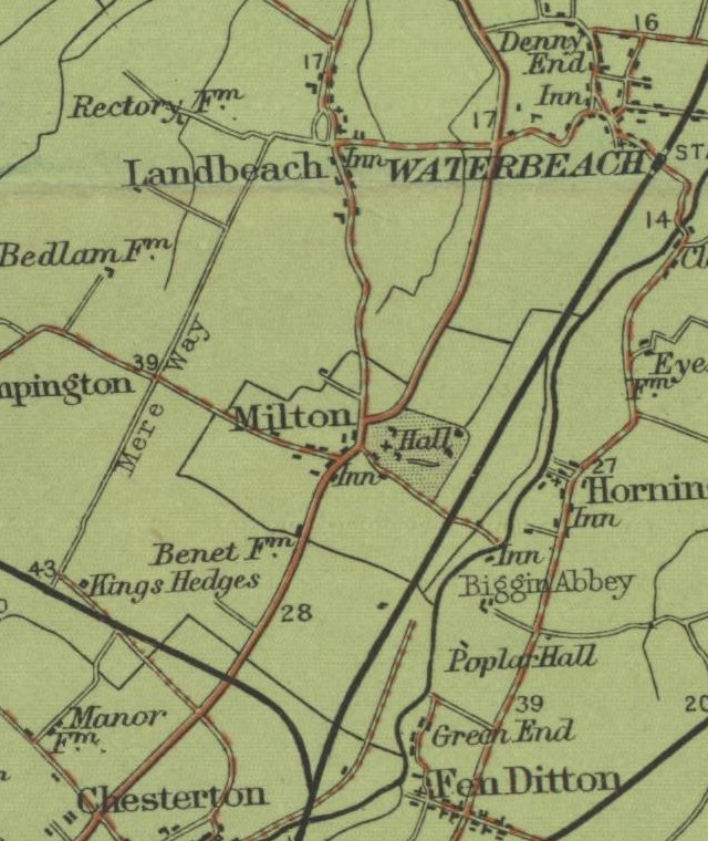 Map of Milton Published in 1902