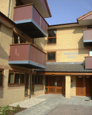 Newly opened Barnabas Court 