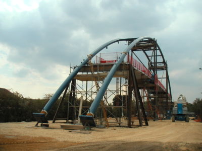 Jane Coston bridge under construction 