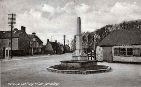 Milton War Memorial And Forge Mid 1900s