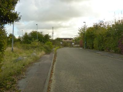 Entrance to Eastern Electricity Board Site 