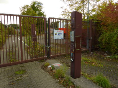 Gates of Eastern Electricity Board Site 