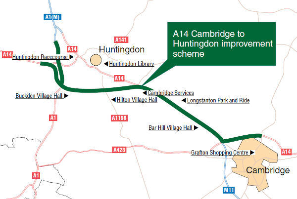 A14 Consultation Map