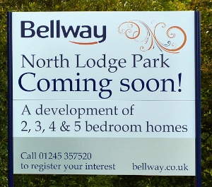 North Lodge Park - sign