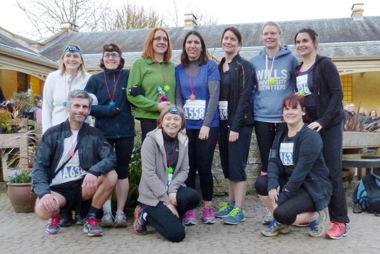 Teachers and parents ran Wimpole Night Run