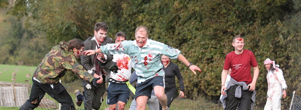 Zombies attack